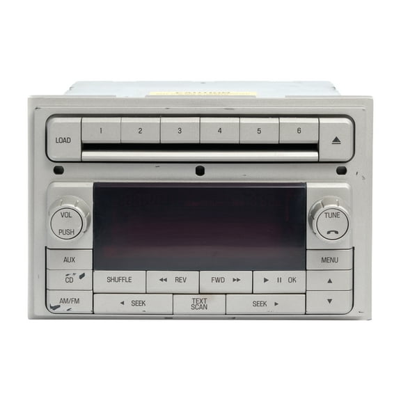 Restored 2009 Lincoln MKZ AM FM Radio Receiver 6 Disc CD MP3 Player Unit 9H61-18C815-BA (Refurbished)