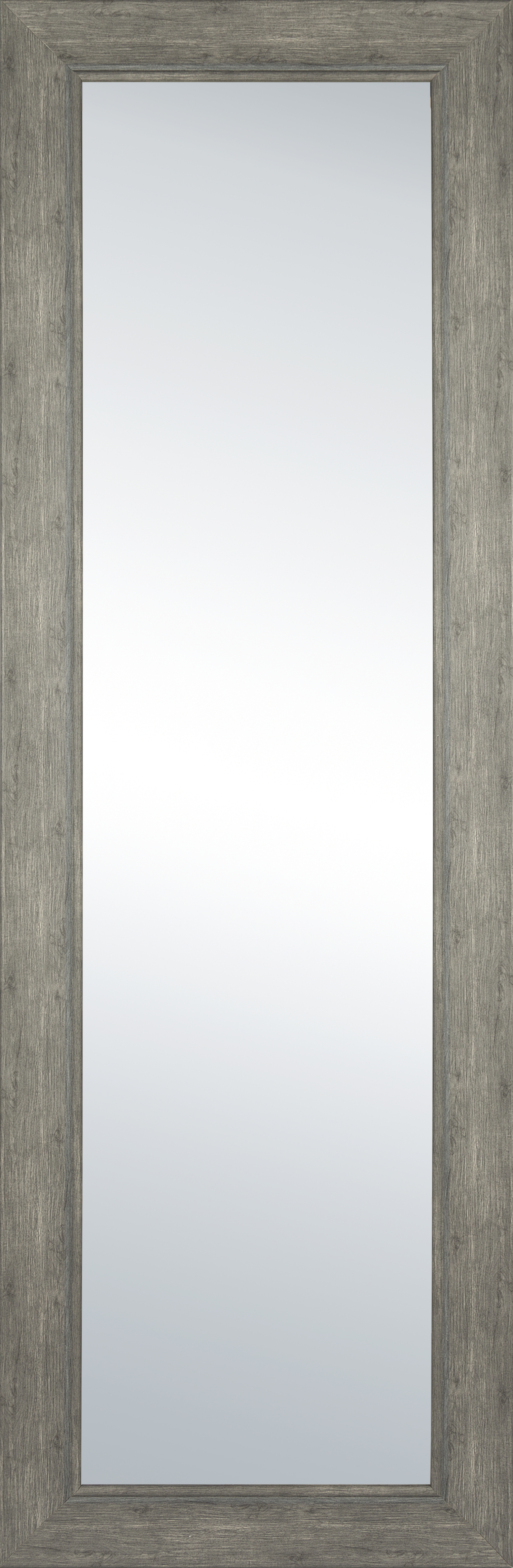 Mainstay 53 x 17 Beveled Door Mirror Black, Set of 1
