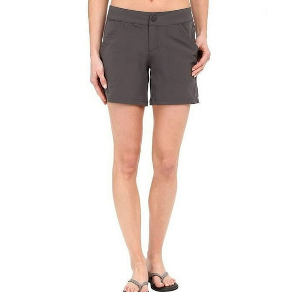 The North Face Women Quick Dry Amphibious Short, Graphite Grey, Size 14