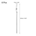 thumbnail image 2 of 6Pack Stainless Steel Fruit Forks, 8.66 Inch Salad Fruit Tasting Forks  for Birthday Party Wedding, 2 of 6