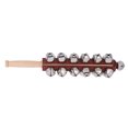 thumbnail image 2 of Amdohai Sleigh Bells Stick Wooden Hand Held with 25 Metal, 2 of 7