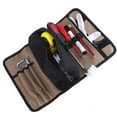 thumbnail image 6 of Tool Roll Bag,36 x 25cm Durable Waterproof Canvas Electrician Roll Up, Hardware Tools Storage Bag, 6 of 9
