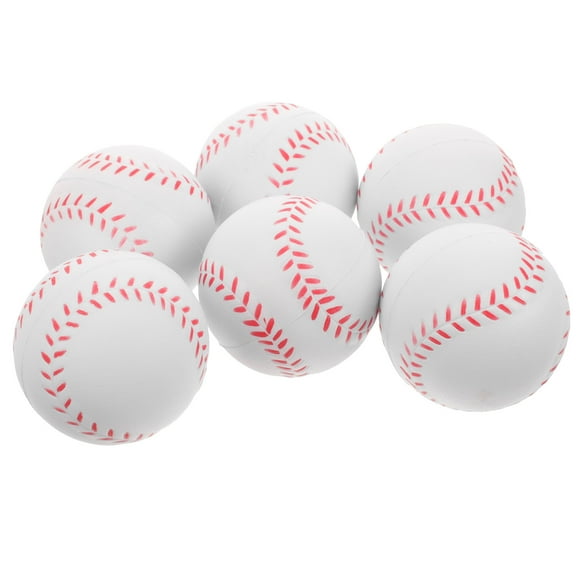 Raindrops Training Baseballs 6Pcs For Youth Baseball And Sports Games Soft Practice Baseballs