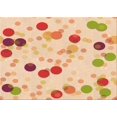 thumbnail image 1 of Ahgly Company Machine Washable Indoor Rectangle Transitional Khaki Gold Area Rugs, 5' x 7', 1 of 7