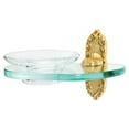 thumbnail image 3 of Ribbon and Reed Soap Dish, Satin Nickel, 3 of 3
