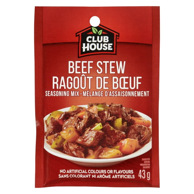Club House, Dry Sauce/Seasoning/Marinade Mix, Beef Stew
