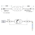 thumbnail image 5 of Light Dimmer, Dc 12v-24v Dimmer Switch For Strip Lights, Single Color, 5 of 5
