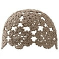thumbnail image 5 of YooGuoGuo Thin Hollow Handmade Women's Hook Hat Woven Summer Bun Knitted Hat Spring And Autumn Lace Mesh Hat Beautiful Woolen Hat, 5 of 9
