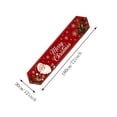 thumbnail image 2 of 2026 Christmas Indoor Home Decor Christmas Decorative Table Runner Long Strip Table Scarf For Dining Table Mantel Holiday Party Layout, 2 of 6