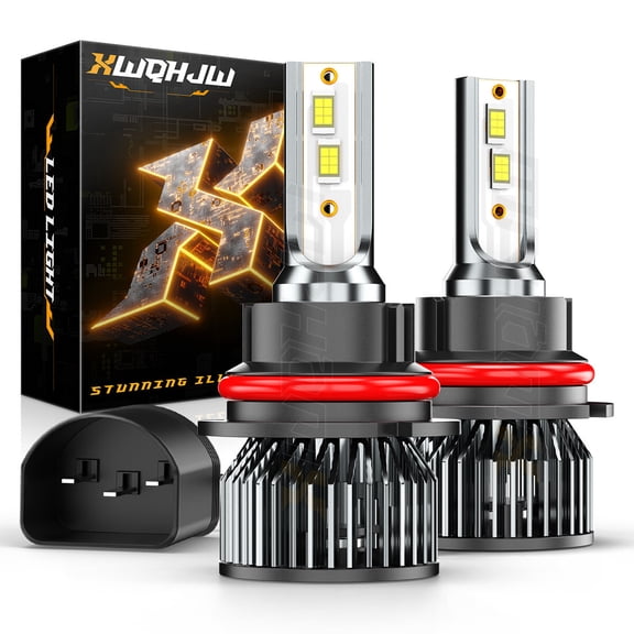 2pcs 9007 HB5 LED Headlight Hi Low Beam Bulbs For Chevrolet Equinox 2005-2009
