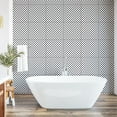 thumbnail image 6 of Ambesonne Retro Peel & Stick Wallpaper for Home, Nostalgic Polka Dots Art, 13"x36", Charcoal Grey, 6 of 6