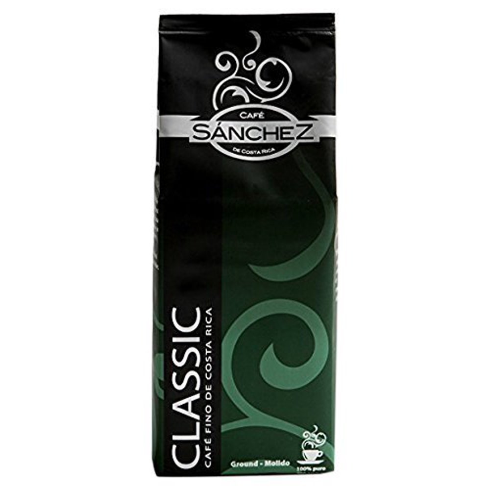 Sanchez Cafe Classic Ground Arabica Coffee from Costa Rica, 1000g, 2.2 lb.