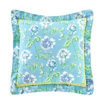 26" x 26" Vienta Floral Cotton Euro Sham - Machine Washable