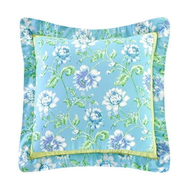 26" x 26" Vienta Floral Cotton Euro Sham - Machine Washable