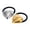 Gold, variant on Stainless Steel Heart Hair Cuffs Hair Ties, 18K Gold Ponytail Hair Cuff Hairties No Damage, Women Glossy Ponytail Holders,Geometric Gold And Silver Hair Rope Accessories (Gold)