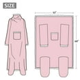 thumbnail image 4 of Catalonia Wearable TV Blanket with Sleeves Arms & Feet pockets for Adult Micro Plush Fleece Large Wrap Throw Robe 75 x 5, 4 of 7