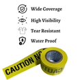 thumbnail image 3 of SINGHAL No Parking Caution Tape Roll - 3 Inch x 1000 Feet - High Visibility Bright Yellow Tape with Bold Black Print - No Parking Warning Tape - Waterproof, 3 of 5