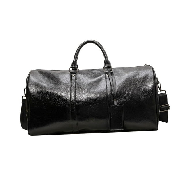 Bolsa de gimnasio deportiva, bolsa de noche, bolsa de equipaje, bolsa de Yoga, bolsa de transporte portátil, bolsa de viaje para entrenamiento físico, Negro