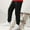 1381Black3332, variant on HAYIMI Toddler Pants Children Hiking Trousers Water Outdoor Trekking Trousers Elasticated Waist Thicken Jogging Bottoms Kids Boys Girls Soft Solid Color Daily Casual Slacks