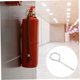 thumbnail image 5 of unbranded 120Ud Pines De Y Seguridad Para Extintores De Incendios En Hierro Color Plata, 5 of 8