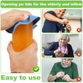 thumbnail image 6 of Hvxrjkn 12Pcs Jar Gripper Pads,Manual Rubber Jar Opener Grippers Multi-Purpose Non-Slip Bottle Lid Openers Round Square Kitchen Jar Opener Table Pads for Elderly Children Women Weak Hands, 6 of 10