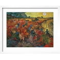 thumbnail image 2 of Art.com The Red Vineyard at Arles, c.1888 Giclee Print by Vincent van Gogh, White Frame Wall Art, 21" x 17", 2 of 5