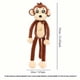 thumbnail image 2 of Cute Babe Monkey Plush Toy Doll Monkey Rag Doll Childrens Birthday Gift, 2 of 4