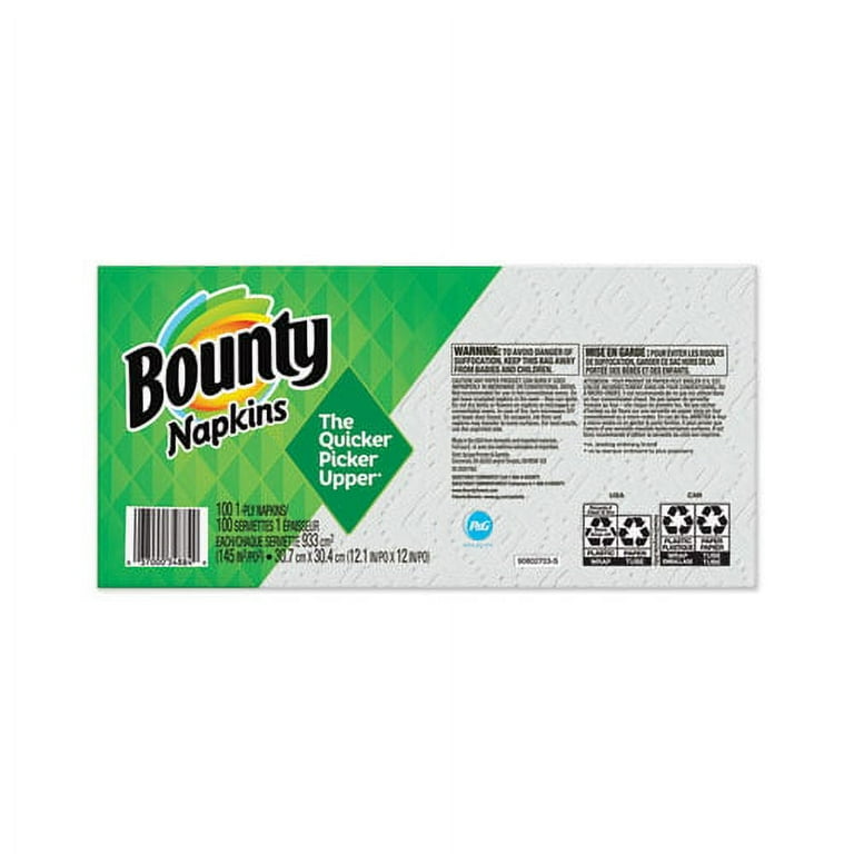 Quilted Napkins, 1-Ply, 12.1 x 12, White, 100/Pack, 20 Packs per Carton Quilted Napkins, 1-Ply, 12.1 x 12, White, 100/Pack, 20 Packs per Carton