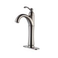 thumbnail image 1 of Kraus FVS-1005SN Robinet de Salle de Bain Simple Trou & Poignée & 44; Nickel Satiné, 1 of 1