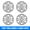 5049-Silver, variant on (4 Pack)14 inch Universal Wheel Rim Cover Hubcaps Snap on Car Truck Fit R14 Tire-Silver