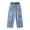 Z1-Blue, variant on KVPLBQFD Flare Jeans for Girls 10-12 Jogger Pants Straight Leg Sweatpants Girls Baggy Sweatpants Gifts for 10 Year Old Boys Clothes for Little Girls, Light Blue 10-11 Years