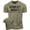 T-Shirt Military Green, variant on Gymish Deadlift Addict Workout T-Shirt for Men – Funny Gym Shirt, Men’s Athletic Tee, Military Green, Small