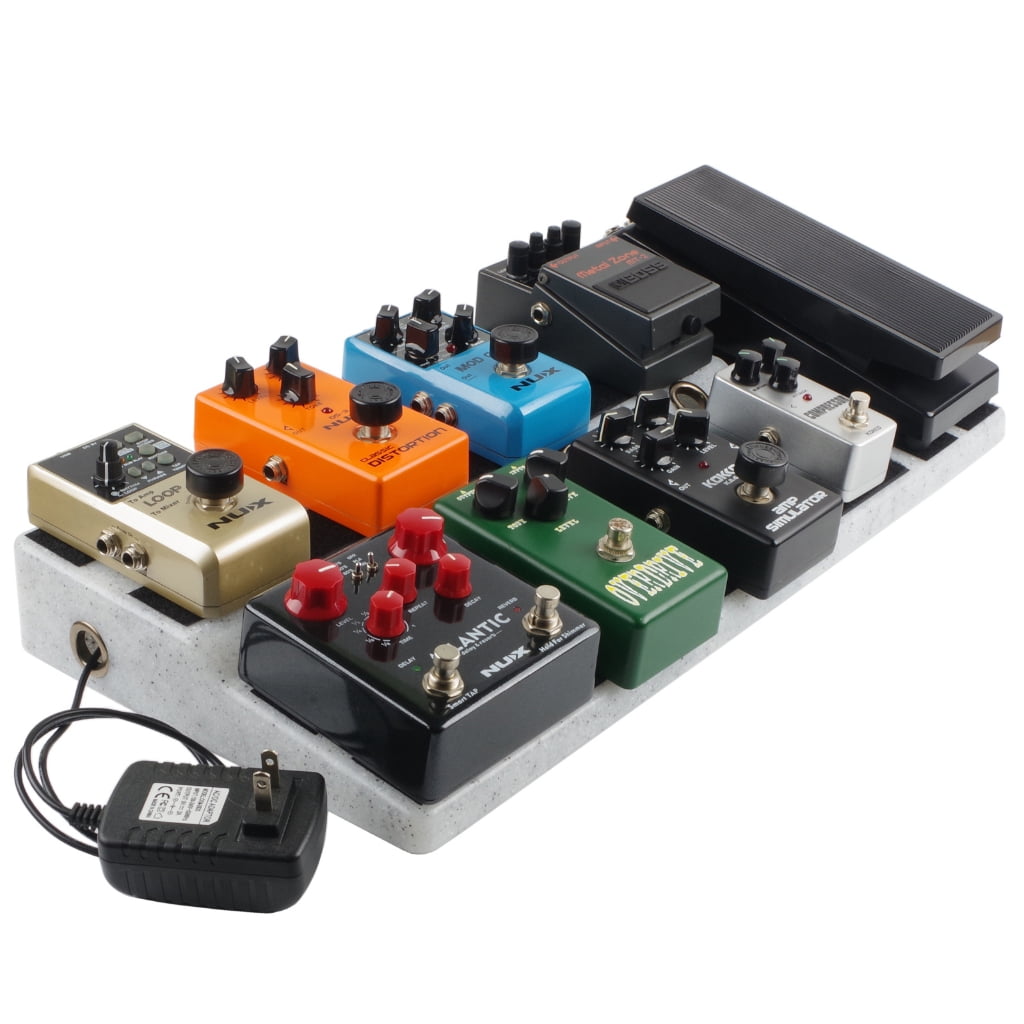 High Capacity Effects Pedal Board With Excellent Heat Dissipation Modern Guitar Pedal Board for Musicians