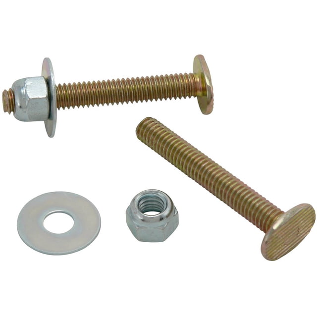 Juego de tornillos para inodoro Plumb Pak Keeney PP835-17, latón/cromo