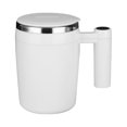 thumbnail image 1 of Zootealy 380mL Self Stirring Mug with Lid Automatic Magnetic Stirring Coffee Cup Electric Stainless Steel Self Mixing Coffee Cup for Coffee Milk Cocoa Hot Chocolate Tea, 1 of 6