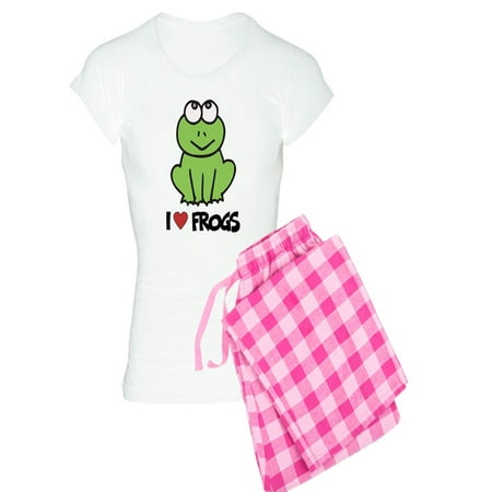 

CafePress - I Love Frogs - Women s Light Pajamas