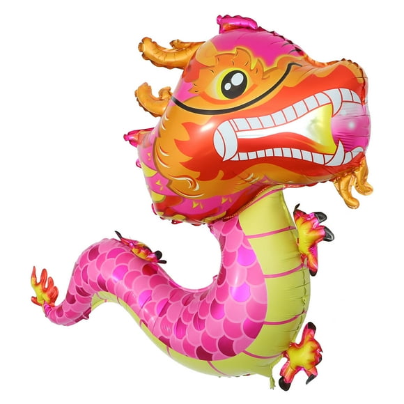 5Pcs Chinese Dragon Balloon Set For Lunar New Year And Celebration Parties