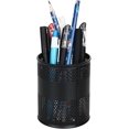 thumbnail image 5 of Mesh Pen Holder Black Organizer Pencil Rack for Office and School, 5 of 5