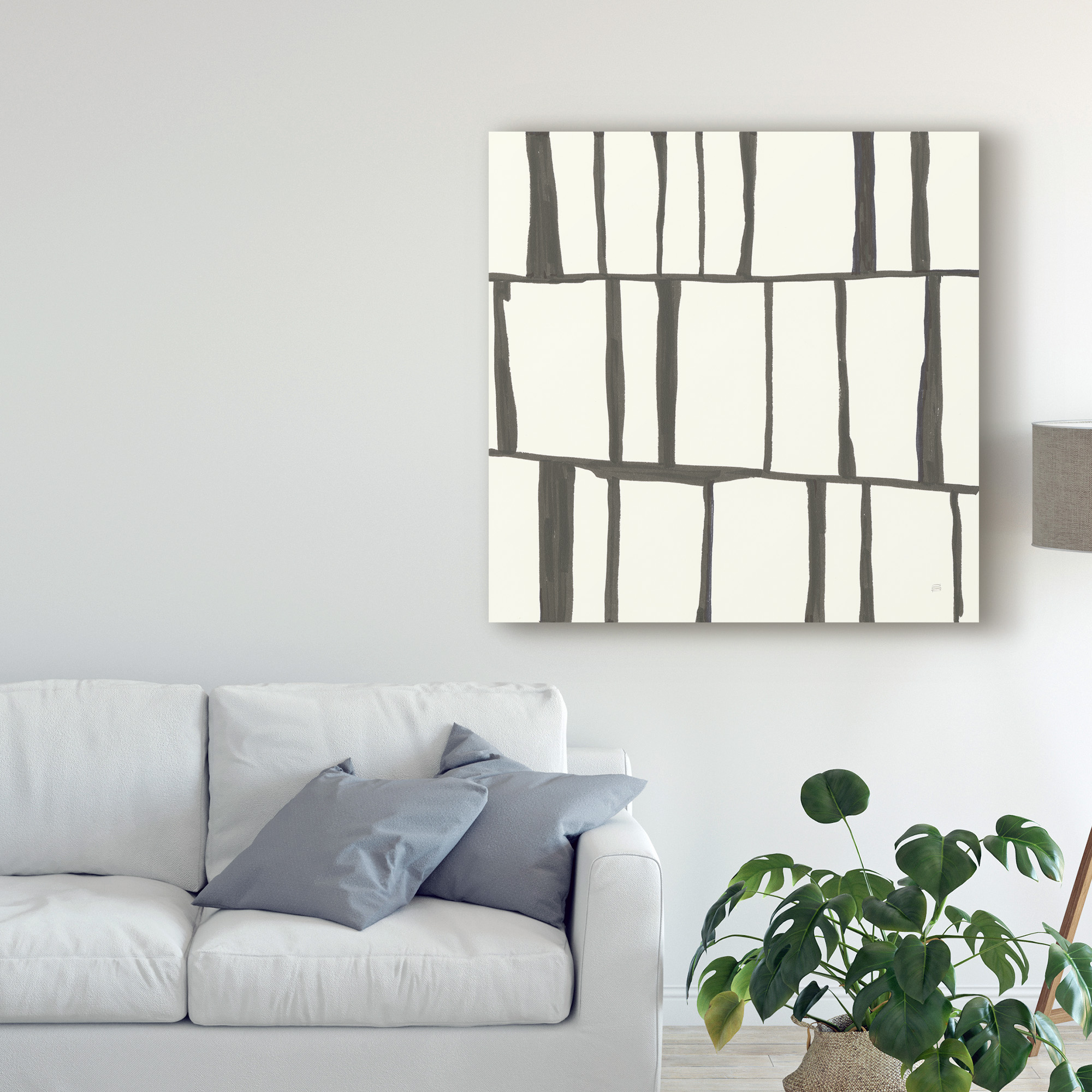 Trademark Fine Art 'Graphics X' Canvas Art by Chris Paschke