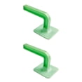 thumbnail image 1 of Matsuzay Estante de almacenamiento multifuncional con gancho montado en la pared, toallero de papel higiénico, estante de cocina, accesorios de Verde 2piezas, 1 of 6