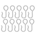 thumbnail image 4 of 10 Uds. Ganchos para cubierta de asiento de coche, almohadilla de Metal para asiento de vehículo, colgador de fijación, ganchos de Metal, pieza de cubierta de asiento de coche de 23mm, 4 of 8