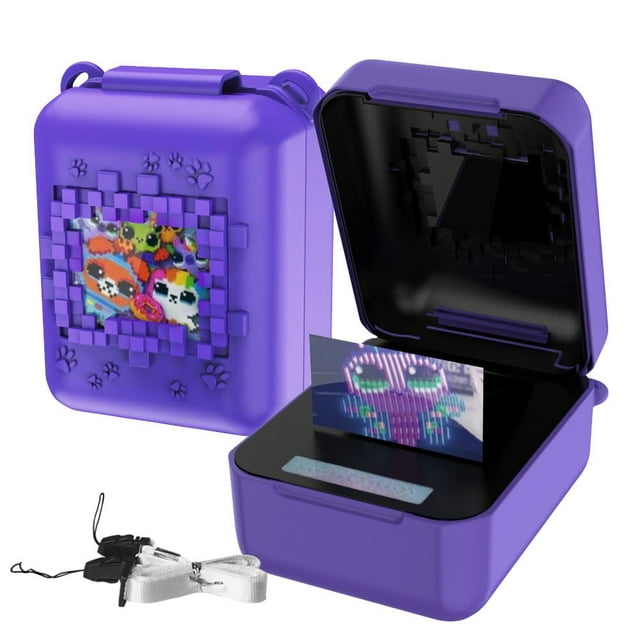 Funda de silicona Keruixin para Bitzee Digital Pet Purple