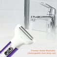 thumbnail image 6 of Unique Bargains 5 in 1 Electric Razor Shaver Rechargeable Hair Trimmer Cordless Purple, 6 of 7