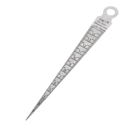 1-15mm 0.1mm Accuracy Thickness hole gap inspection Taper Gauge welding gage