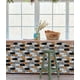 thumbnail image 4 of 10 hojas de pegatinas de pared con diseño de ladrillo, pegatinas de cocina a prueba de grasa, pegatinas de pared autoadhesivas, 4 of 4