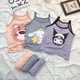 thumbnail image 3 of Pijama Kawaii Sanrio Kuromi de Anime Cinnamoroll con correa de oso de fresa, traje para casa informal a la moda para niños, prendas de vestir exteriores Y2K para niñas, 3 of 4