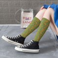 thumbnail image 5 of Naloa Squirrel And Nuts Thigh High Socks Extra Long Stretchy Sock Women Over Knee High Opaque Stocking Daily Wear, 5 of 6