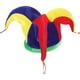 thumbnail image 1 of wonima02 Multicolor 3 Peak Lovely Funny Mardi Gras Hat Hat Clown for Party Costume Festival Celebration Parade Carnival Dress up Accessories 1PC, 1 of 1