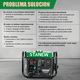 thumbnail image 5 of Generador Portátil1000w Monofásico A Gasolina moto 2 tiempos con 120 volts tanque de gasolina 4.0 litros, 5 of 5