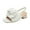 White, variant on Gubotare Little Girl High Heels Toddler Little Big Kid Girls Wedding Sandals (White,Big Kids 2)